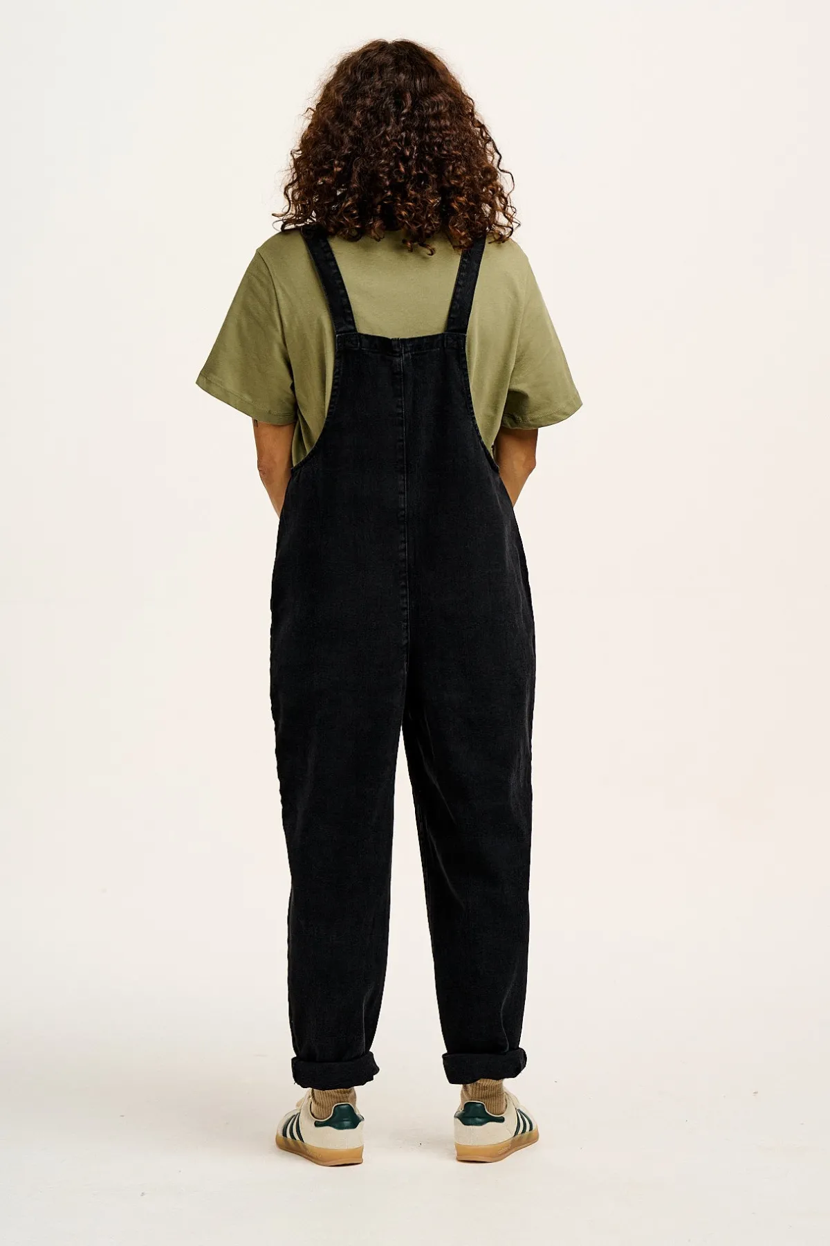 Clearance Original - Denim Dungarees in Washed Black All Dungarees|All Workwear