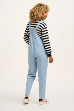 Best Original - Denim Dungarees in Light Wash Blue All Dungarees|The Original - Tapered