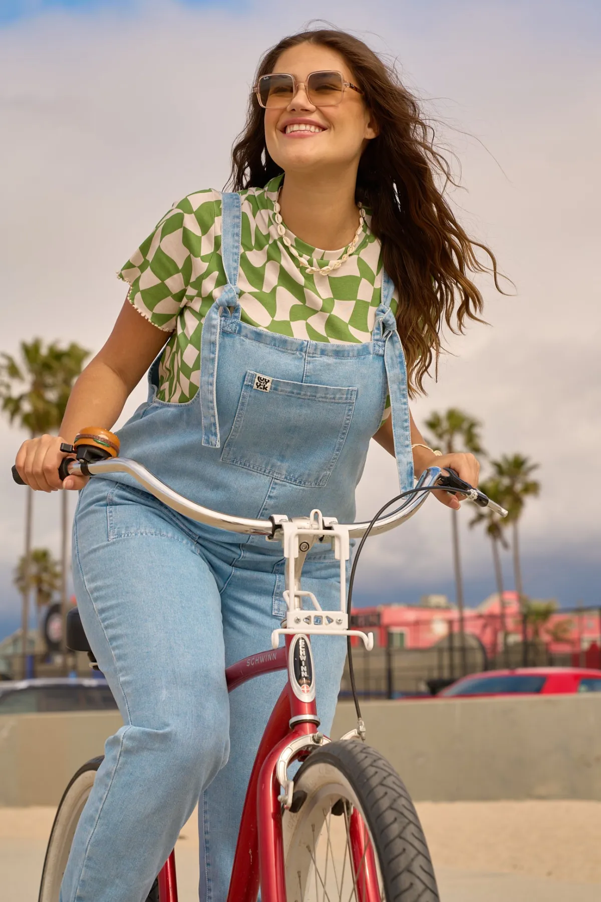 Best Original - Denim Dungarees in Light Wash Blue All Dungarees|The Original - Tapered