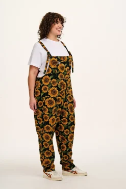 Best Original - Twill Dungarees in Sunflower Print All Dungarees|Tall Range
