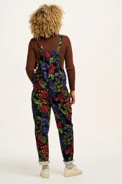Online Original - Twill Dungarees in Maria Print All Dungarees|Printed Dungarees