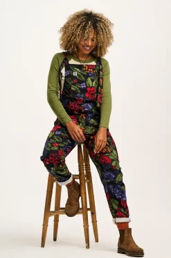 Online Original - Twill Dungarees in Maria Print All Dungarees|Printed Dungarees