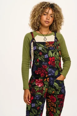 Online Original - Twill Dungarees in Maria Print All Dungarees|Printed Dungarees