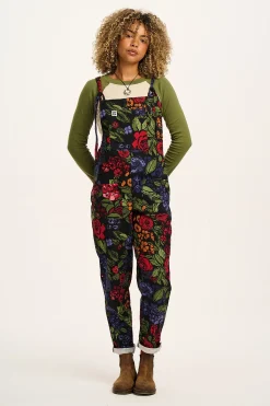 Online Original - Twill Dungarees in Maria Print All Dungarees|Printed Dungarees