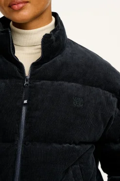 Sale Paloma - Corduroy Puffer Jacket in Black All Outerwear & Knitwear|Jackets