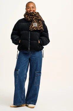 Sale Paloma - Corduroy Puffer Jacket in Black All Outerwear & Knitwear|Jackets
