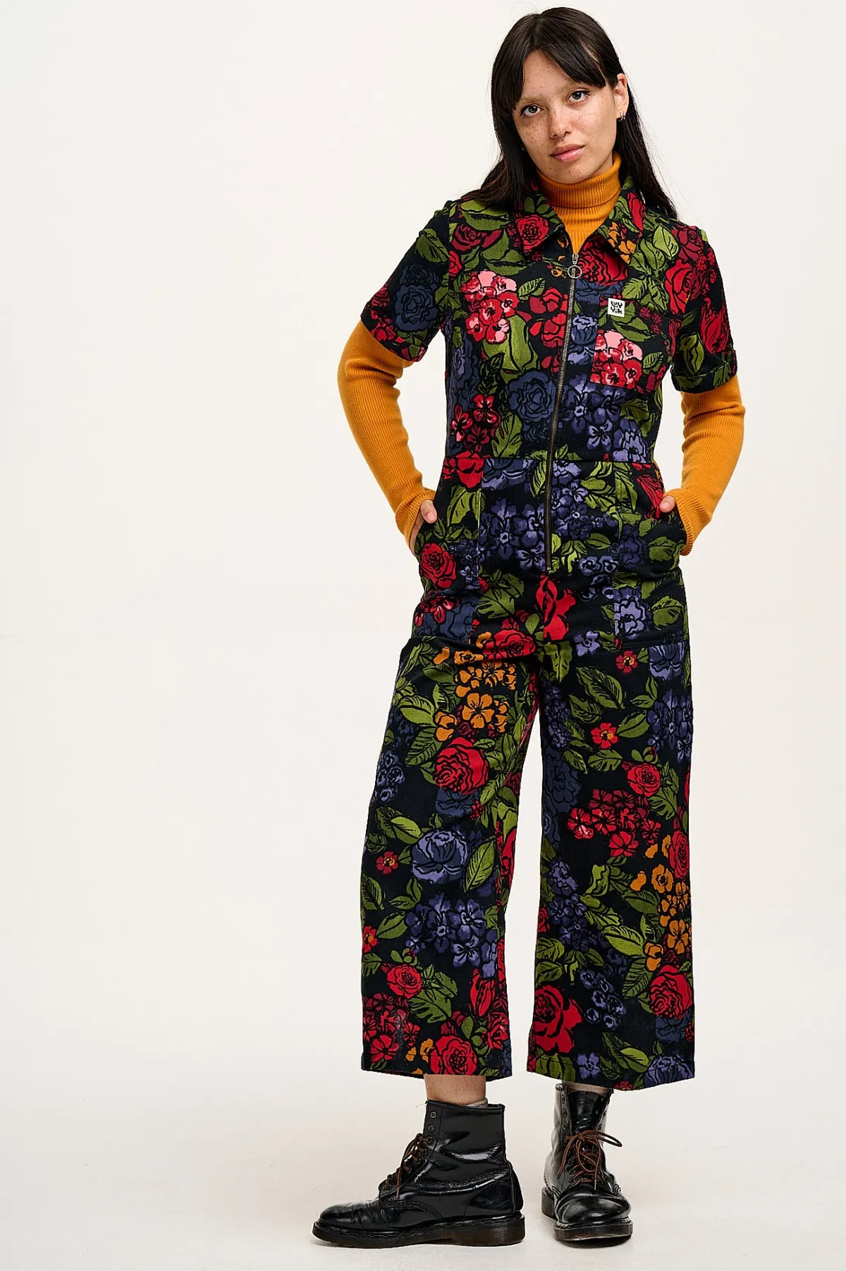New Ragan - Cotton Jumpsuit in Maria Print All Jumpsuits|Tall Range