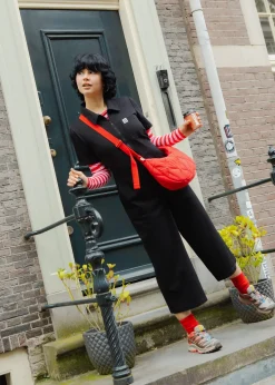 Fashion Ragan - Cotton Jumpsuit in Black Tall Range|All Jumpsuits