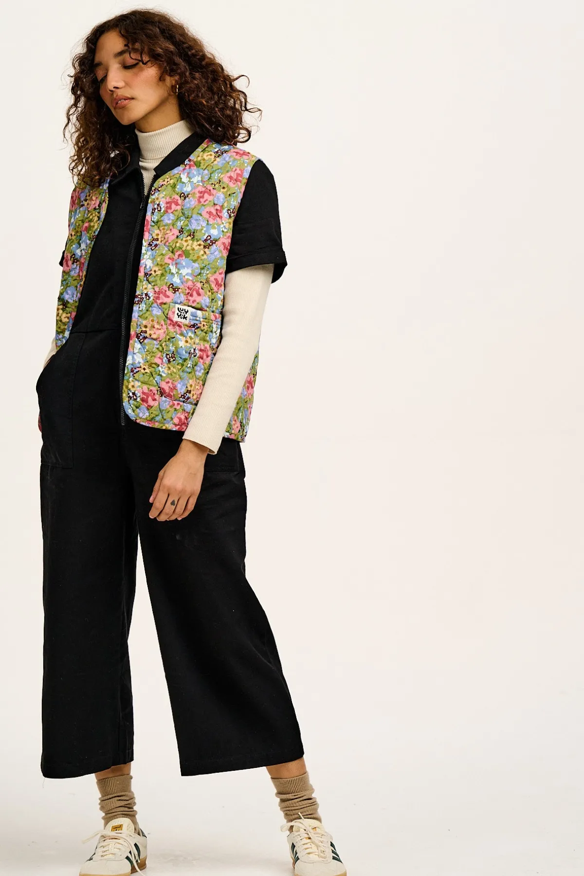Fashion Ragan - Cotton Jumpsuit in Black Tall Range|All Jumpsuits