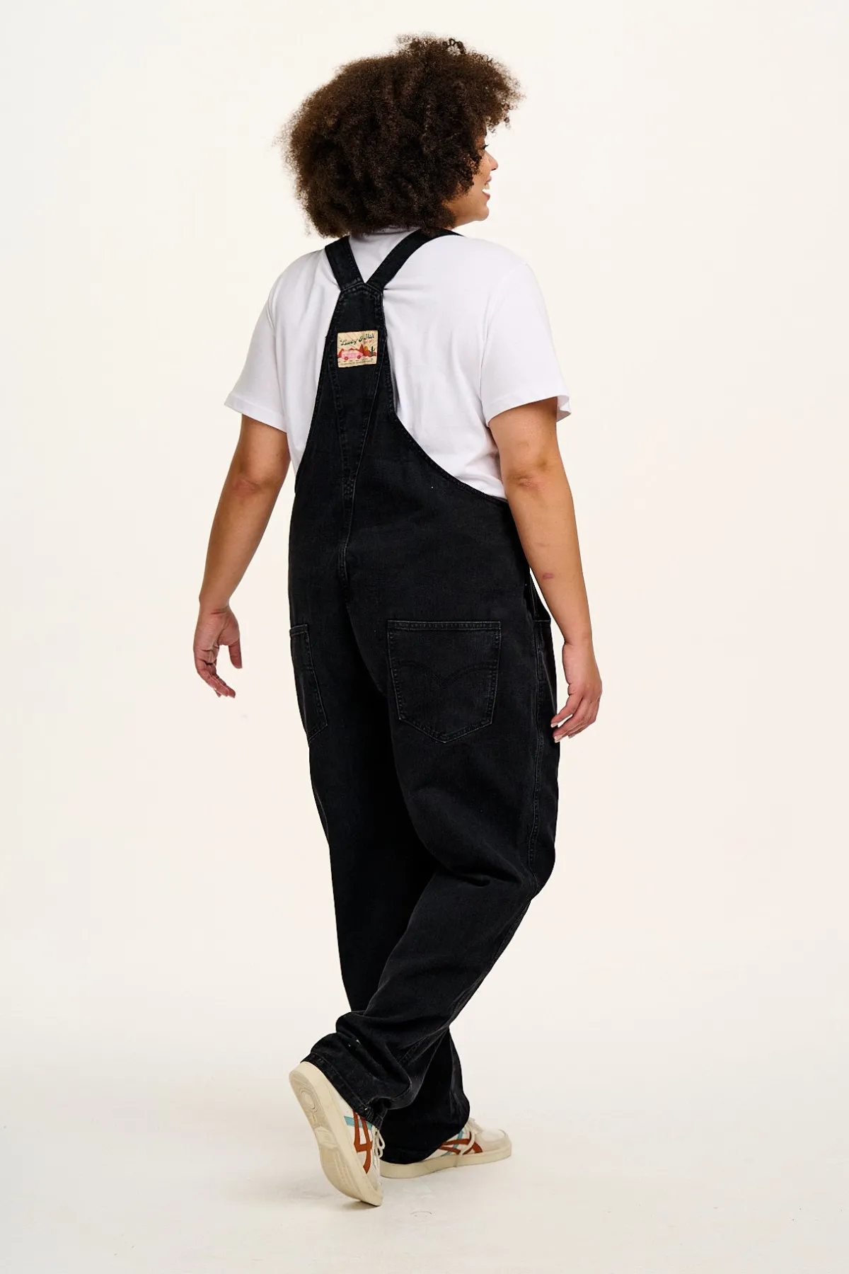 Outlet Reuben - Denim Dungarees in Washed Black All Dungarees|Reuben - Classic