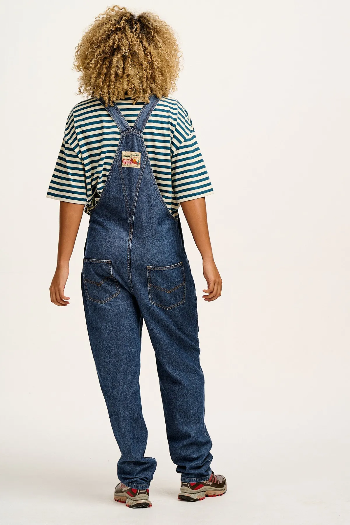Hot Reuben - Denim Dungarees in Mid Wash Blue All Dungarees|Reuben - Classic