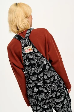 Clearance Reuben - Twill Dungarees in Papilio Print All Dungarees|Reuben - Classic