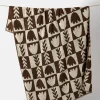 Clearance Romola - Extra Large Towel in Tulip Print All Accessories|Homeware