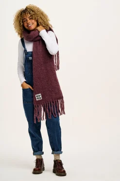 Outlet Rowan - Super Soft Scarf in Purple All Accessories|Scarves