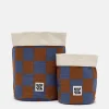 Best Runa - Plant Pot Covers in Chester Check Print (2 Pack) All Accessories|Homeware