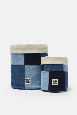 Hot Runa - Plant Pot Covers in Paige Patchwork Print (2 Pack) All Accessories|Homeware