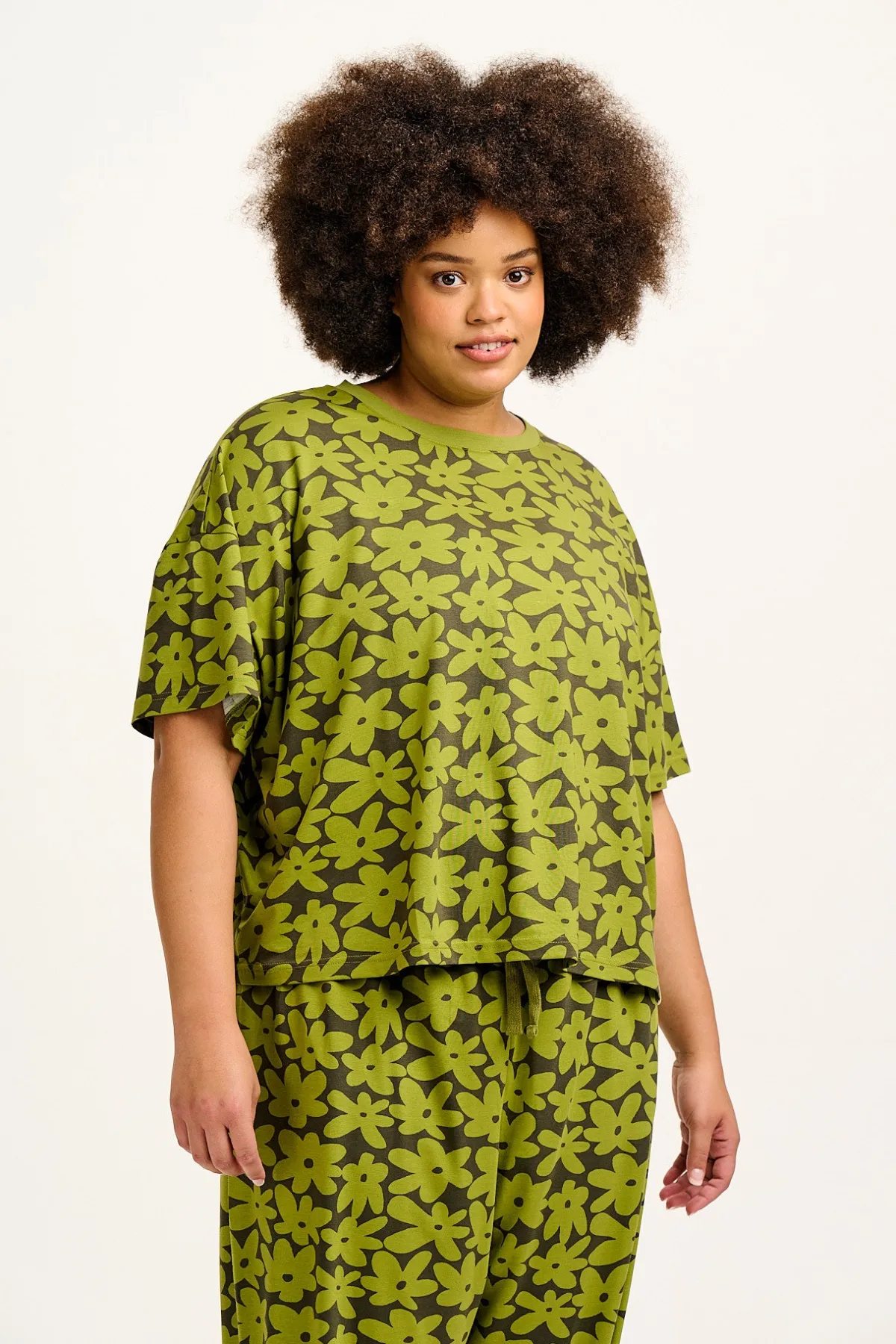 Sale Sabrina - Soft Pyjamas in Bubble Floral Print All Nightwear