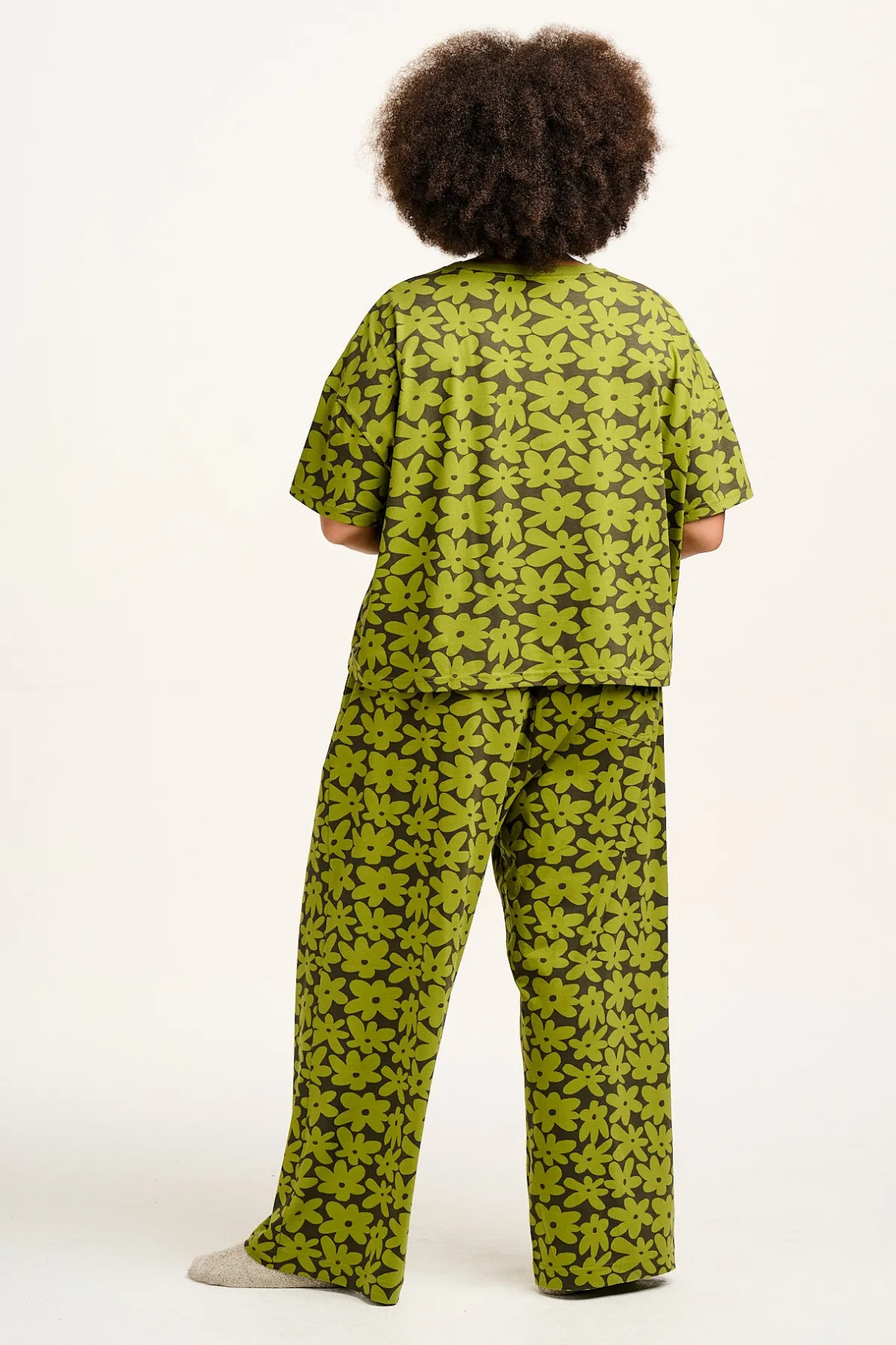Sale Sabrina - Soft Pyjamas in Bubble Floral Print All Nightwear