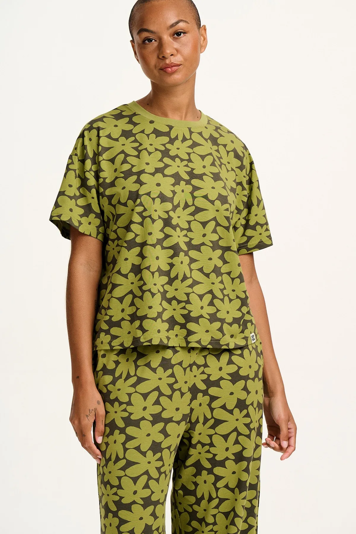 Sale Sabrina - Soft Pyjamas in Bubble Floral Print All Nightwear