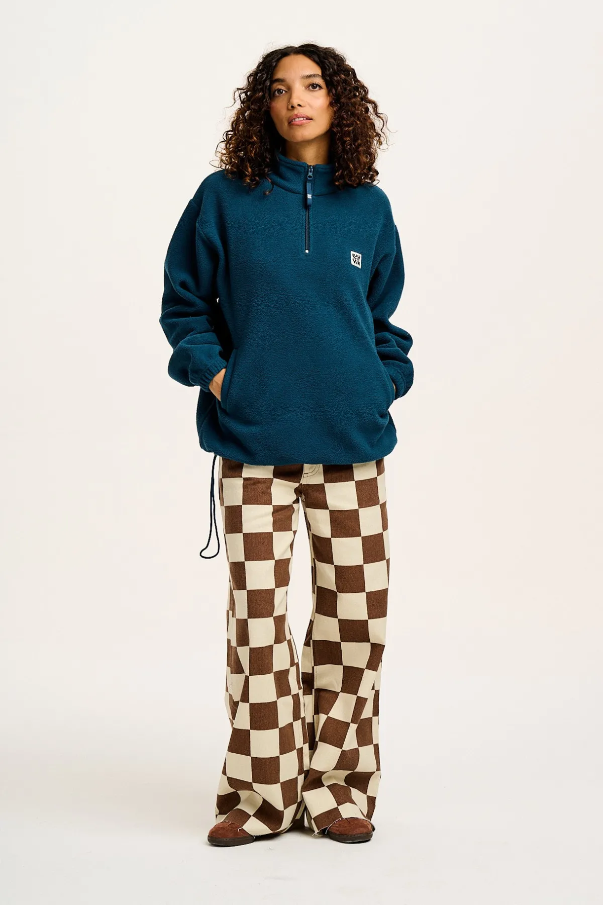 Discount Stevie - Soft Polar Fleece in Twilight Blue All Outerwear & Knitwear|Fleeces