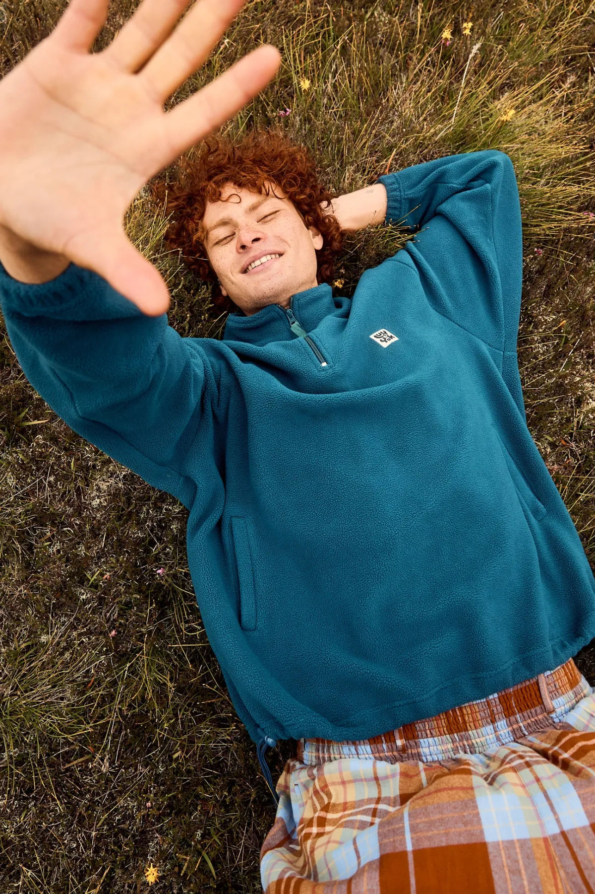 Discount Stevie - Soft Polar Fleece in Twilight Blue All Outerwear & Knitwear|Fleeces