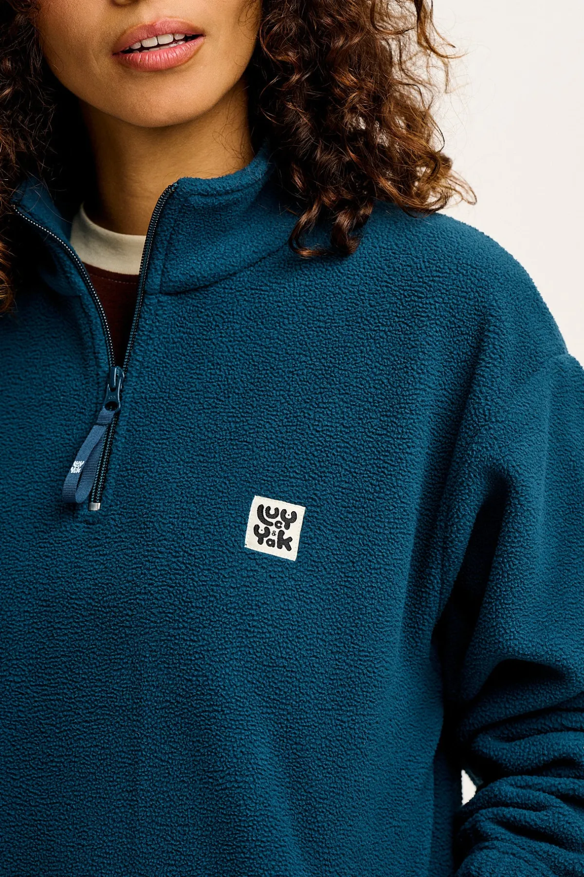 Discount Stevie - Soft Polar Fleece in Twilight Blue All Outerwear & Knitwear|Fleeces