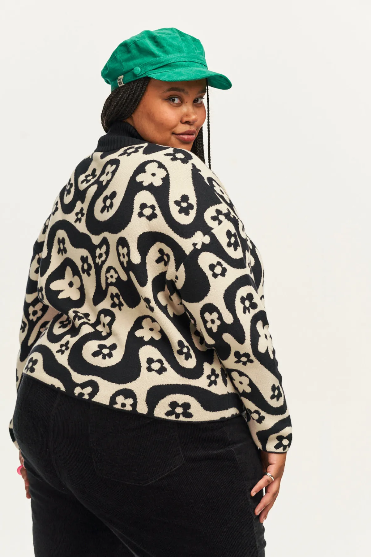 Clearance Toni Roll Neck Jumper: ORGANIC COTTON - Lou All Tops & Tees|All Outerwear & Knitwear
