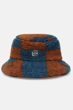 Fashion Travis - Borg Fleece Bucket Hat in Chester Check Print All Accessories|Hats & Hair
