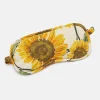 Online Yaima - Eye Mask in Cream Sunflower Print All Nightwear|All Accessories